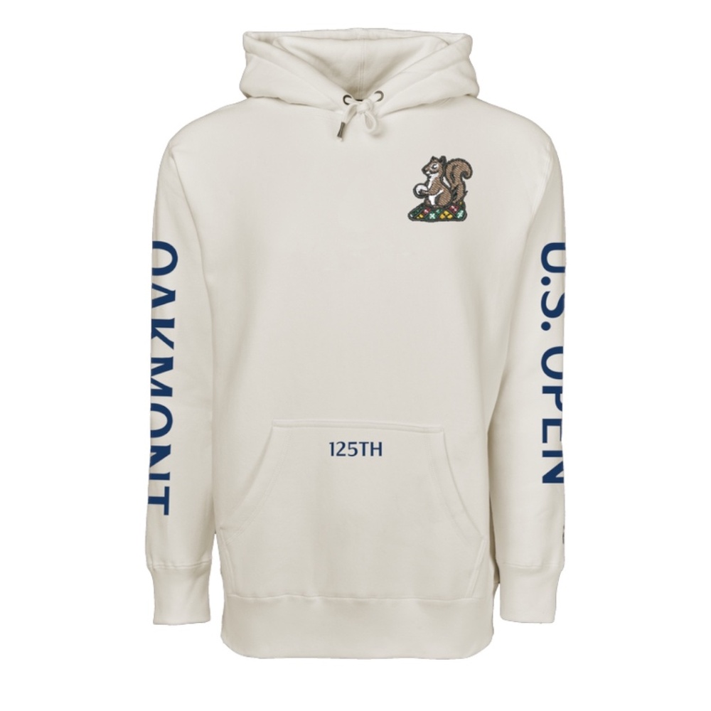 Greyson 125th U.S. Open Fireside Hoodie Size Large Bone